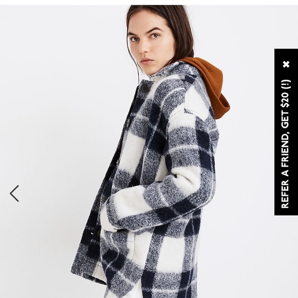 Madewell Walton Shirt-Jacket in Colleton Plaid - Picture 6 of 6